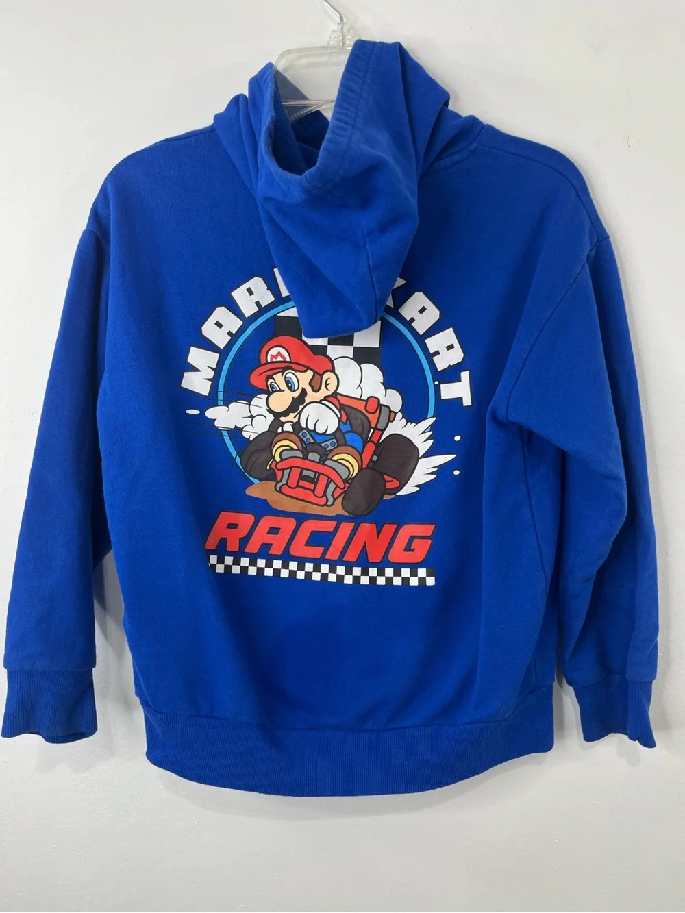 Mario Kart Boys Size 8 Racing Graphic Hoodie